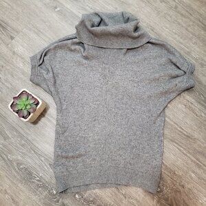 Michael Stars Merino Cashmere Blend Sweater Oversize Unstructured Short Sleeve